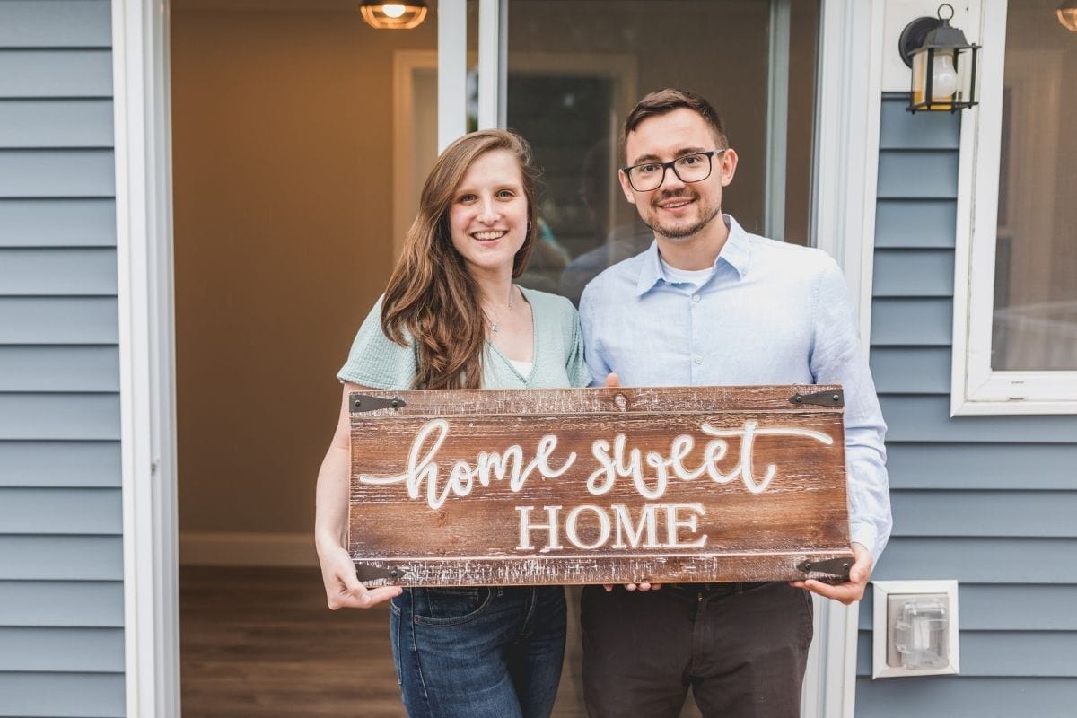 Suburban home, USDA Loan